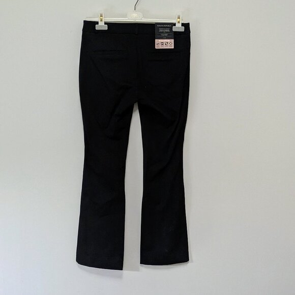 NWT Banana Republic Sloan Straight Leg Pants – Black, Stretchy & Sleek - Picture 3 of 4